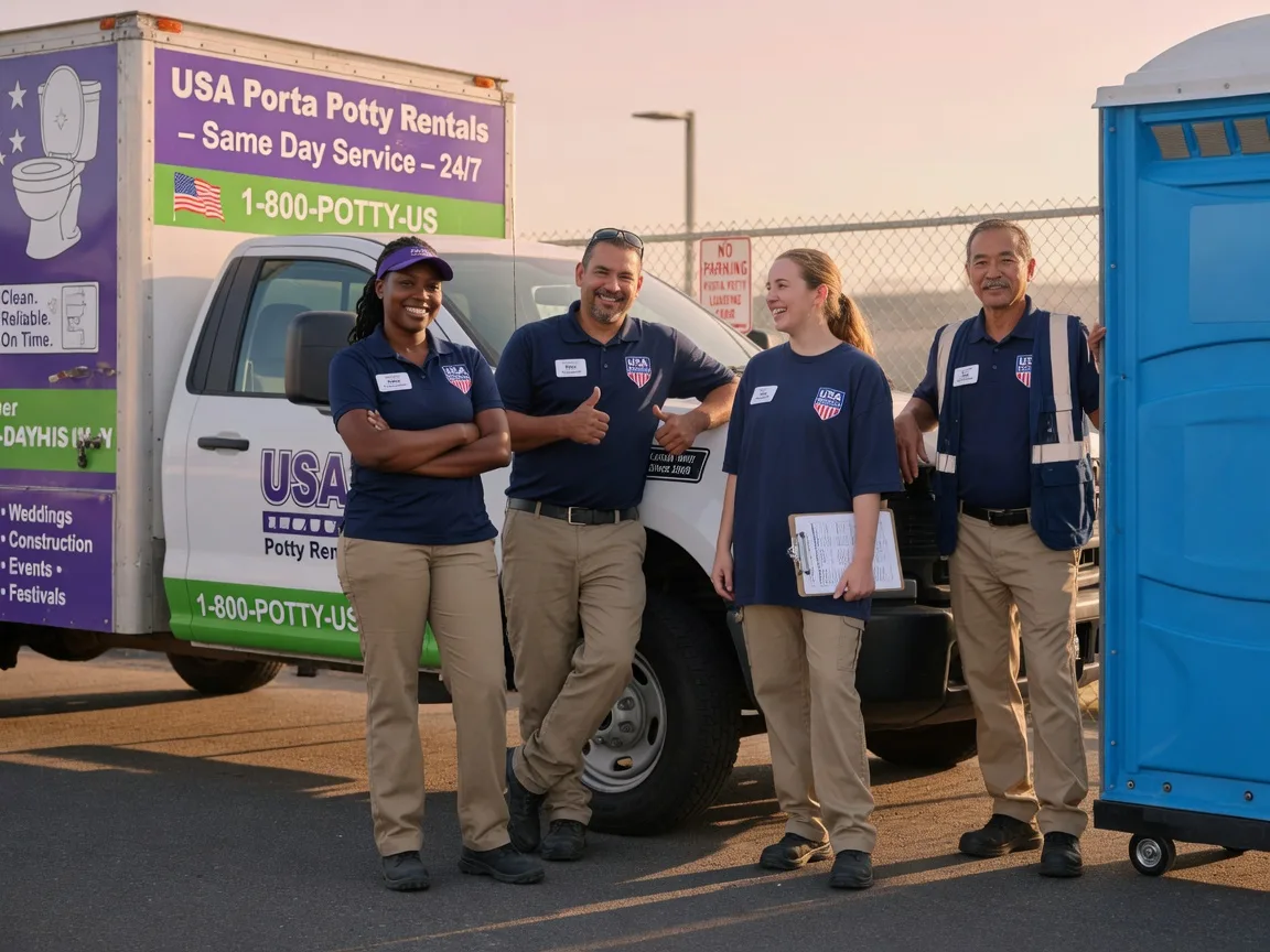 Porta Potty Rental company in Leggett, TX
